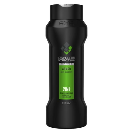 AXE Anti Dandruff 2 in 1 Shampoo and Conditioner, Armor, 22 Oz