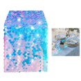 thumbnail image 2 of Glitters Sequins Table Runner,Soft Wedding Dining Table Decoration for Baby Girls Birthday Party, 2 of 8