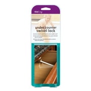 KidCo Child Safety Under Counter Swivel Lock, 4-Pack, White
