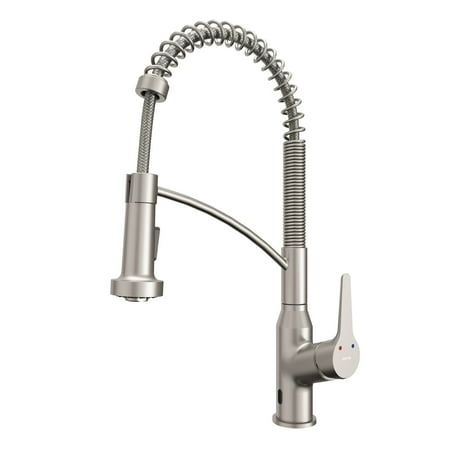 Karran Usa Kkf215 Alston Touchless 1.8 GPM Single Hole Kitchen Faucet - Stainless Steel