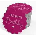 thumbnail image 4 of Inkdotpot Real Silver Foil Happy Birthday Tags Favor Hang Paper Tags 50 Piece, 4 of 7