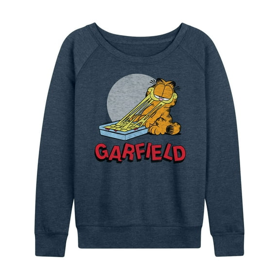 Garfield - Garfield Lasagna Logo - Women's Lightweight French Terry Long Sleeve Shirt