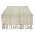 thumbnail image 1 of Design Imports Chemin de Table Vintage en Lin Tressé Rayé 15x108, 1 of 4