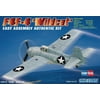 HY80220 F4F-4 Wildcat Airplane Model Building Kit, Pre-installed unpainted cockpit By Hobby Boss Ship from US