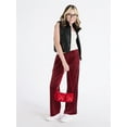 thumbnail image 2 of Weekend Academy Girls Velour Track Pants, Size 4-18, 2 of 4