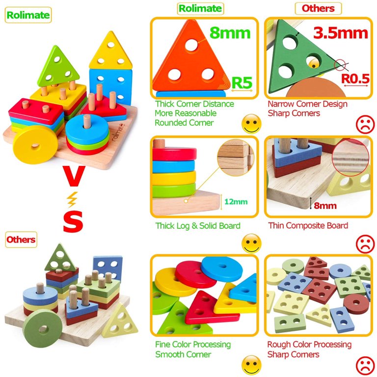 Rolimate Toys Company Wooden Educational Puzzles Toys