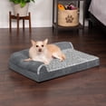 thumbnail image 3 of Cama ortopédica para perros Furhaven con cojines extraíbles y lavable, 3 of 8