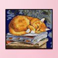 thumbnail image 3 of Kits de bordado completo Animal 14CT Costura estampada Decoraciones para el hogar 43x36cm Hugtrwg Para estrenar, 3 of 9