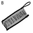 thumbnail image 6 of SSKFHGI 40 Teeth Black European And American New Banana Hair Clip Hair Curler Fashion Insert Comb Banana Hair Clip Lazy Hair Curler, 6 of 7