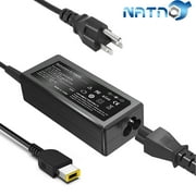 65W 45w Charger for Lenovo Square Connector for Thinkpad T440 G50 T460 T470 T450, X1 Carbon, Flex 3 ADLX45NDC2A PA-1650-72 Laptop Power Supply Cord