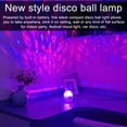 thumbnail image 5 of SNNROO 2Pcs Disco Ball Light LED Star Light Starry Night Sky Projector Lamp,LED Night Lights for Kids Room, Adults Home Theater, Party, Living Room Decor, 5 of 6