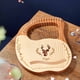 thumbnail image 3 of Lyre Harp Spruce Lye Harp Instrumento De Cuerda De Madera Para Principiantes 19 Cuerdas Cateissary EL011322-00, 3 of 5