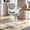 White-Gray, variant on TMV Drafting Chairs Adjustable Height Desk Chair, Ergonomic Office Chair with Foot Rest, Computer Chair,White-Gray