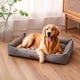 thumbnail image 3 of Cama cuadrada para perros de cuatro estaciones, colchón para perros grandes, cama para gatos resistente a mordeduras, cama para perros gruesa suave, sofá impermeable, casa para mascotas, 3 of 4