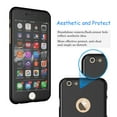 thumbnail image 3 of Apple iPhone 6 Case, Case For iPhone 6, iPhone 6 Screen Protector, Thin Premium Dual Layer Hard Case For iPhone 6 with Tempered Glass Screen Protector For iPhone 6 4.7" -Dark Blue, 3 of 4