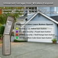 thumbnail image 2 of Garage Door Opener Keypad for Liftmaster//Craftsman Openers, Replace G940EV-P2, 878MAX, 877MAX, 877LM, 377LM, 977LM, Wireless Keyless Keypad, 2 of 3