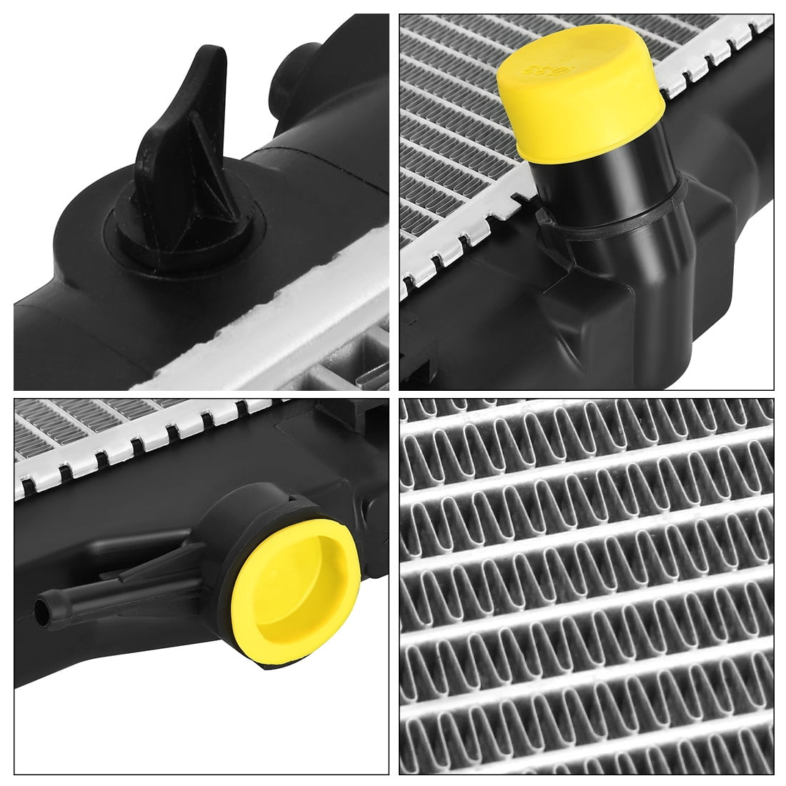 LEDKINGDOMUS Radiator for 2014-2020 Acura MDX/2016-2021 Pilot/2017-2022 Ridgeline/2019-2021 Passport V6 3.5L, OEM# 190105J6A01 (CU13402, No Cap Included)