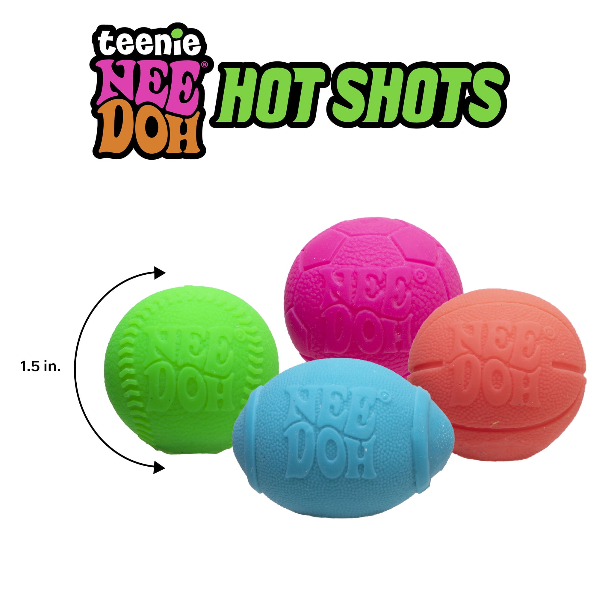 Hot Shot Teenie NeeDoh Stress Ball Fidget Toy