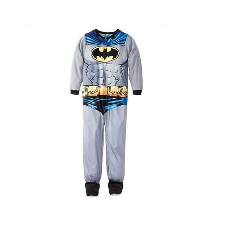 Justice League Boys' Family Cosplay Union Suit, Grey, Size: