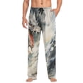 thumbnail image 3 of JSTEL Dragon Howling Men's Sleepwear Mens Pajama Pants Bottoms with Pockets, L, 3 of 6