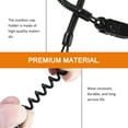 thumbnail image 3 of 4pcs Cap Retainer Clip Flexible Adjustable Hat Windproof Retainer Lightweight Outdoor Cap Keeper Strap for Fishing Cycling Riding Hiking, 3 of 9