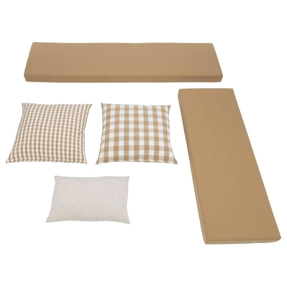 Tobin Nook Cushion Set 5Pc Natural