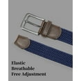 thumbnail image 3 of Timarkment Belts for Men Stretch Braided Men’s Belt Woven Nylon Elastic Men Belts for Casual Jeans, 3 of 7