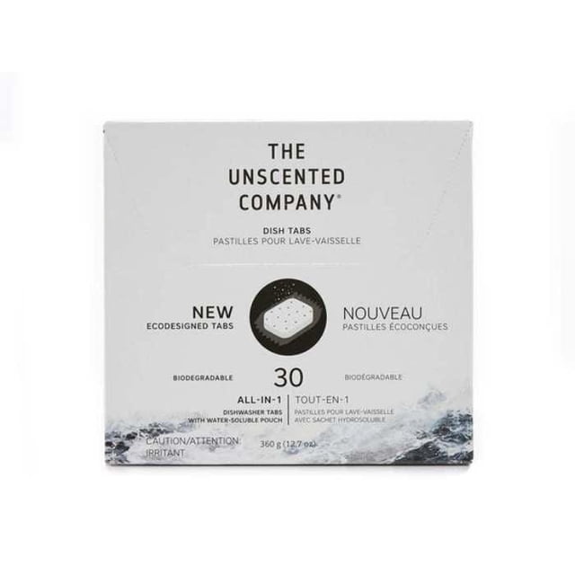 The Unscented Co. - Pastilles pour Plats Écoconçues, 30 Unités