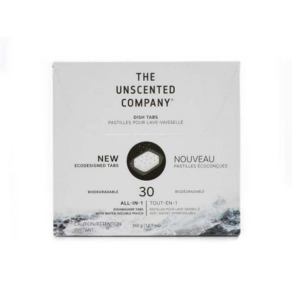 The Unscented Co. - Pastilles pour Plats Écoconçues, 30 Unités