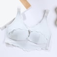 thumbnail image 4 of Ramiter Lingerie for Women Sexy Naughty Women Comfort No Wire Bras Seamless No Show Bra Pack 40/90,White, 4 of 4