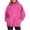 Hot Pink, variant on Tawop Sweatshirts Womens Top Sweatshirt Long Sleeve Pullover Fleece Hoodies Solid Casual Black XL