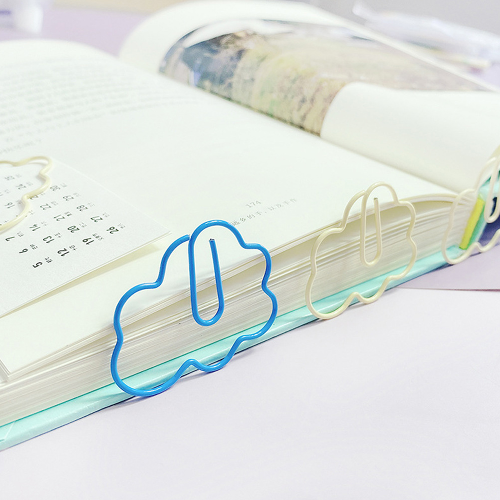 5 Count Clips Office Supplies Practical Paper Document Bookmark Student