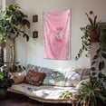 thumbnail image 3 of SEANATIVE Pink Axolotl Tapestry for Bedroom Cherry Blossom Wall Hanging Tapestry Aesthetic Tapestry Wall Hanging Small Tapestry for Bedroom Decorative for Home Decor, 3 of 6