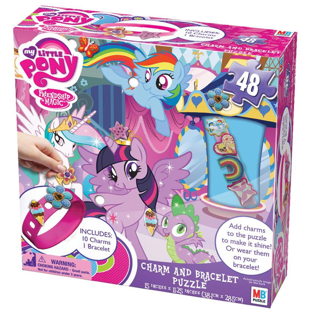 48 Pieces 15 X 11.25 in. My Little Pony Friendship is Magic Ultra-Foil Puzzle 