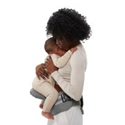 Bc Babycare Hexa Effortless Carrier, Ergonomic Carrier with Hip Seat Lumbar Support (Newborn to Toddler), Gray