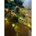 thumbnail image 4 of Harpi Christmas Wreaths for Front Door, Winter Decor Christmas Rattan Upside Down Tree Wall Hanging Door Hanging Restaurant Decoration, 4 of 7