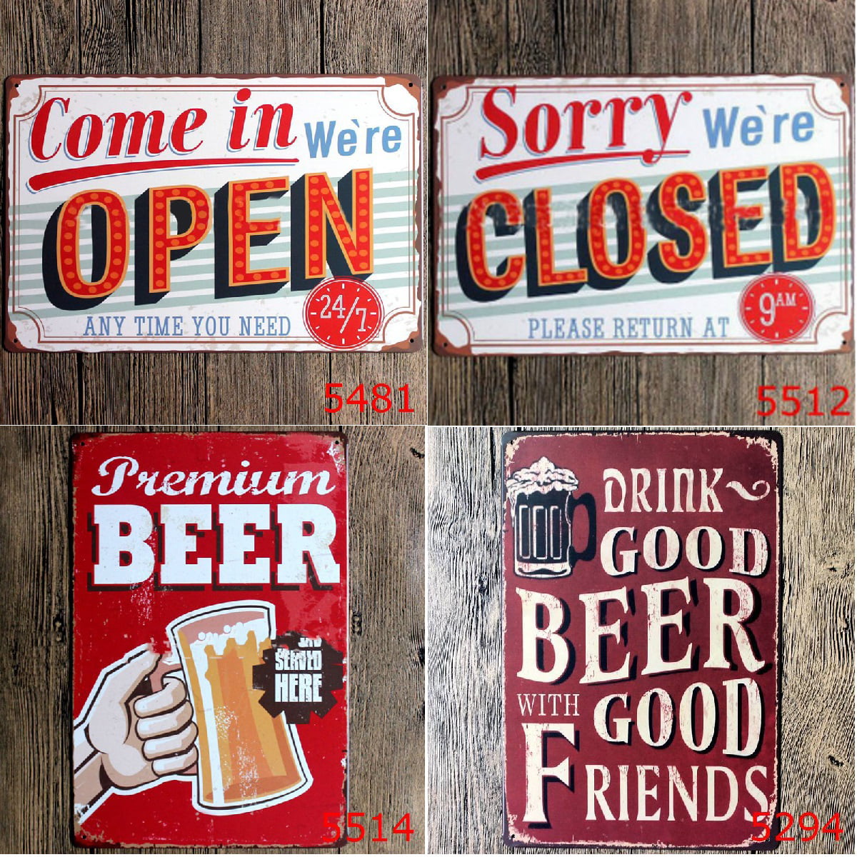 Cowboy Country Retro Vintage Decorations Wine Cellar Gym Cafe HomDeo Wall Decor Metal Signs 12x16 Inches Bar Tin Sign Unique Welcome 