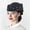 Black, variant on Spring Hats For Women Women'S Church Flower Applique Pillbox Hat Elegant Fascinator Tea Cap Soft Polyester Red M