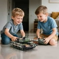 thumbnail image 5 of Supdex 1:24 RC Tank – 330° Rotating Turret, Smoke, Light & Sound Effects, Rechargeable, Climbing 40° Ramp, Remote Control Toy Gift for Kids Age 6+, 5 of 6