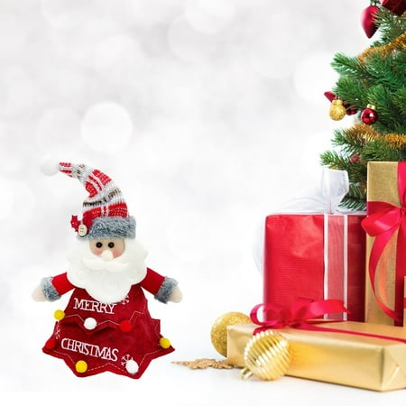 

gift Bag Accessory Packaging bag Christmas Ornaments Cute Reusable candy Bag for Popcorn Wrapping Holiday Gift Festival Santa