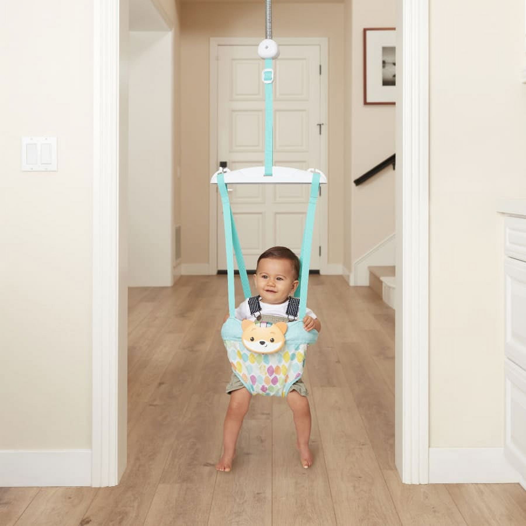 【IONSEOUL】Orient Raccoon ma-1 Jumper 4FM100 Infantino 2-in-1 Music & Lights Doorway Jumper, Raccoon