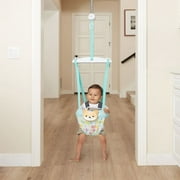 Infantino 2-in-1 Music & Lights Doorway Baby Jumper, Fox Motion-Activated Toy, Unisex 4+ Months, Multicolor