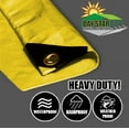 thumbnail image 3 of Heavy Duty Yellow Canopy Top Premium Sun Shade Tarp, 3 of 5