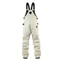 thumbnail image 3 of Hotian Men Insulated Ski Snow Bib Pants Outdoor Snowboarding Cargo Overalls for Winter Sports Khaki S, 3 of 6