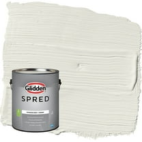 Glidden Spred Silvery Moon / Gray Flat Interior Paint with Primer, 1 Gallon