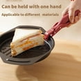 thumbnail image 4 of Hot Plate Gripper Tongs, Hot Plate Grippers, Pot Lifter Clip for Camping Cookware, Heat Resistant Silicone Tong Non-Slip Anti-Scald Bowl Clip for Moving Hot Plate or Bowls, 4 of 7