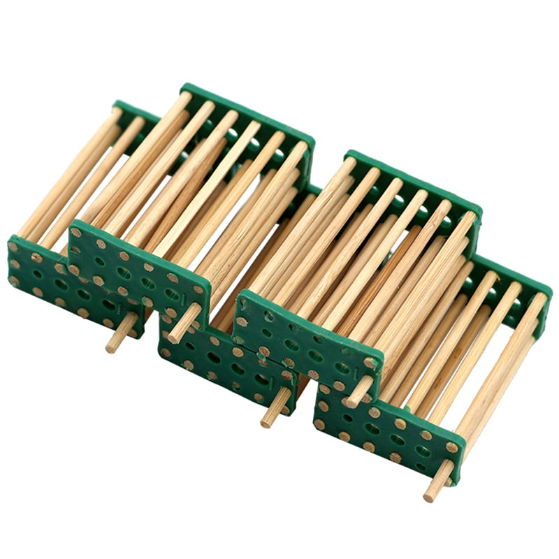 10pcs Bee Cage Bamboo Conveinet Beekeeping Tool Bee Cage 