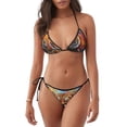 thumbnail image 1 of Balery Colorful Plant Tiger Pijama Estampado Bikini de Dos Piezas para Mujer - Conjunto de Bikini Ajustable Sexy y Cómodo para Playa, 1 of 6