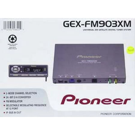 Pioneer FM Modulated XM Satellite Radio, GEX-FM903XM
