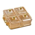 thumbnail image 2 of Caja organizadora de cuencos para servir con compartimentos y doble asa con rejilla Nordic Cookies Aureato 4 Cuencos, 2 of 9